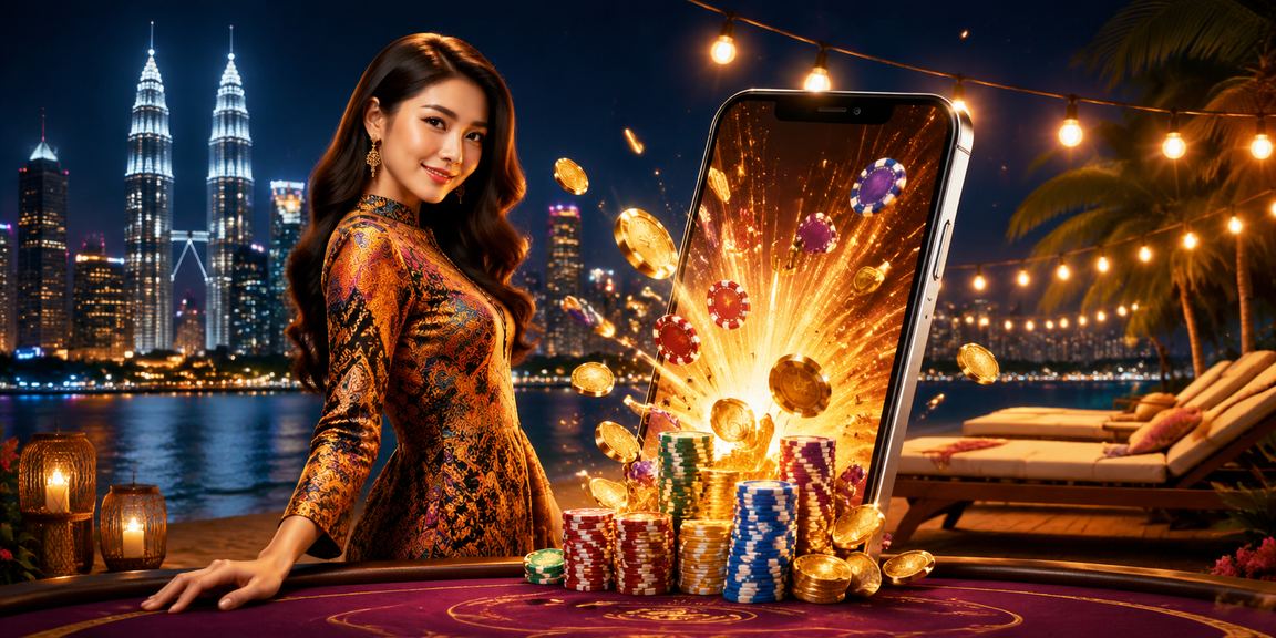 App kriket Kuala Lumpur dengan reka bentuk batik tempatan untuk platform 3080
